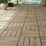 WPC composite deck tiles